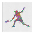 Water Color Tennis Premium Canvas