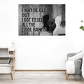All The Cool Bands Premium Canvas