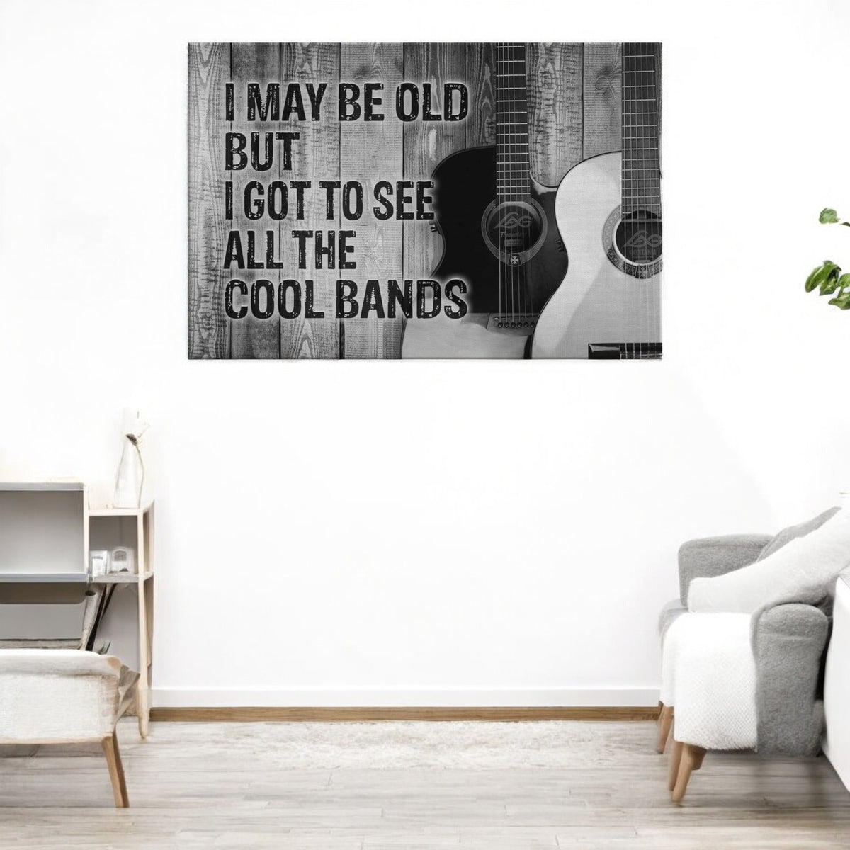 All The Cool Bands Premium Canvas