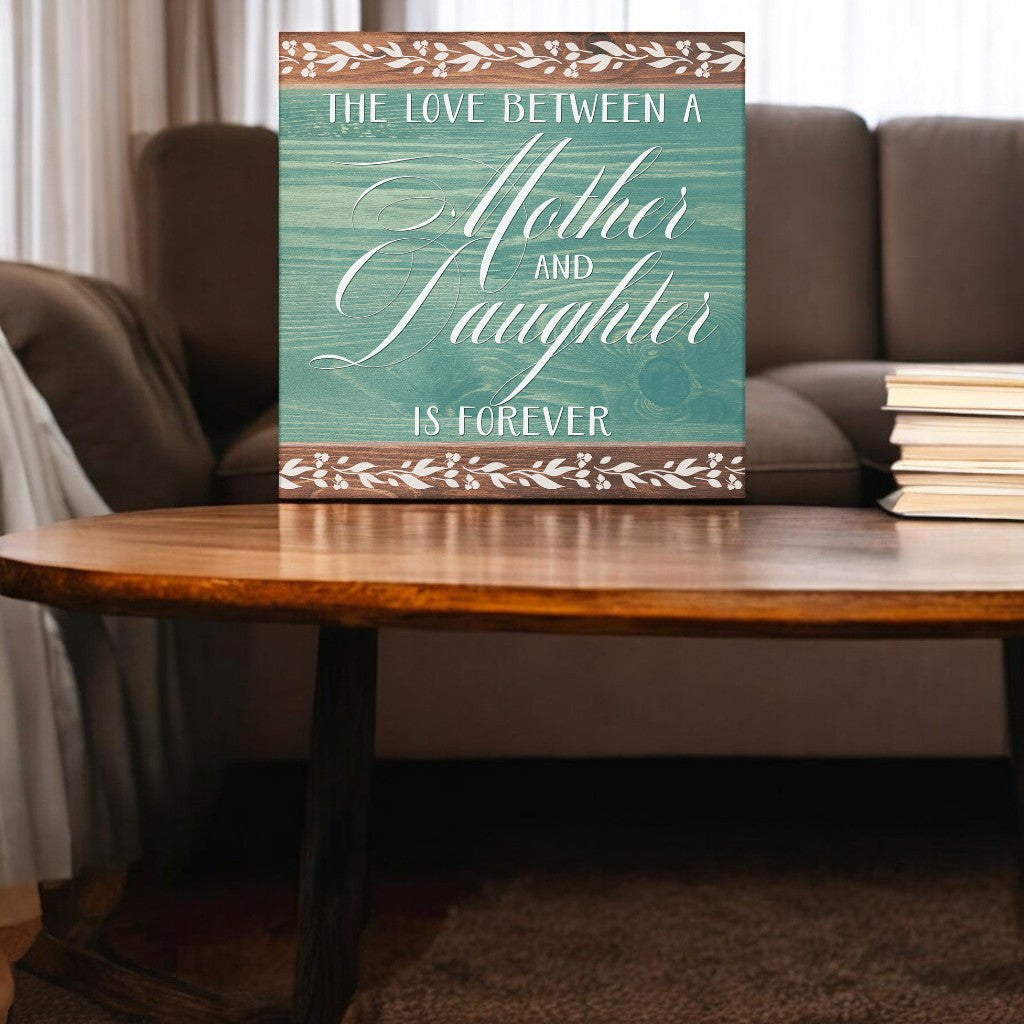 The Love Between a Mother and Daughter Premium Canvas