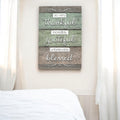 So Very Thankful, Grateful, Blessed Premium Rustic Canvas