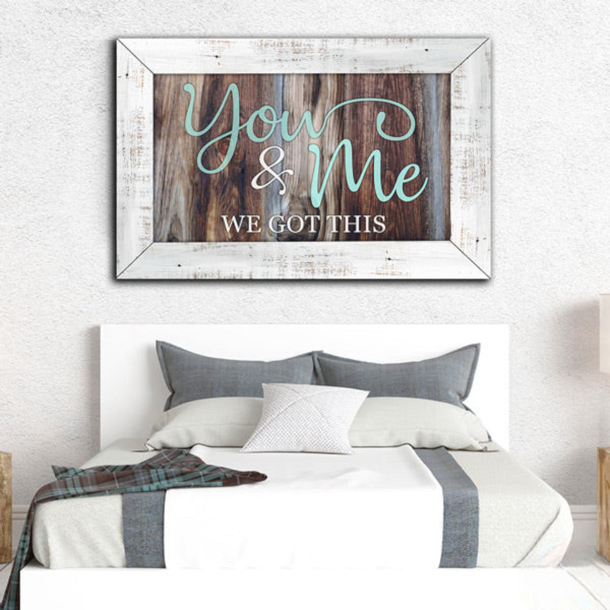 You And Me, We Got This Canvas Wall Art – Couple Gift