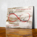 Personalized Loved You Then Premium Canvas
