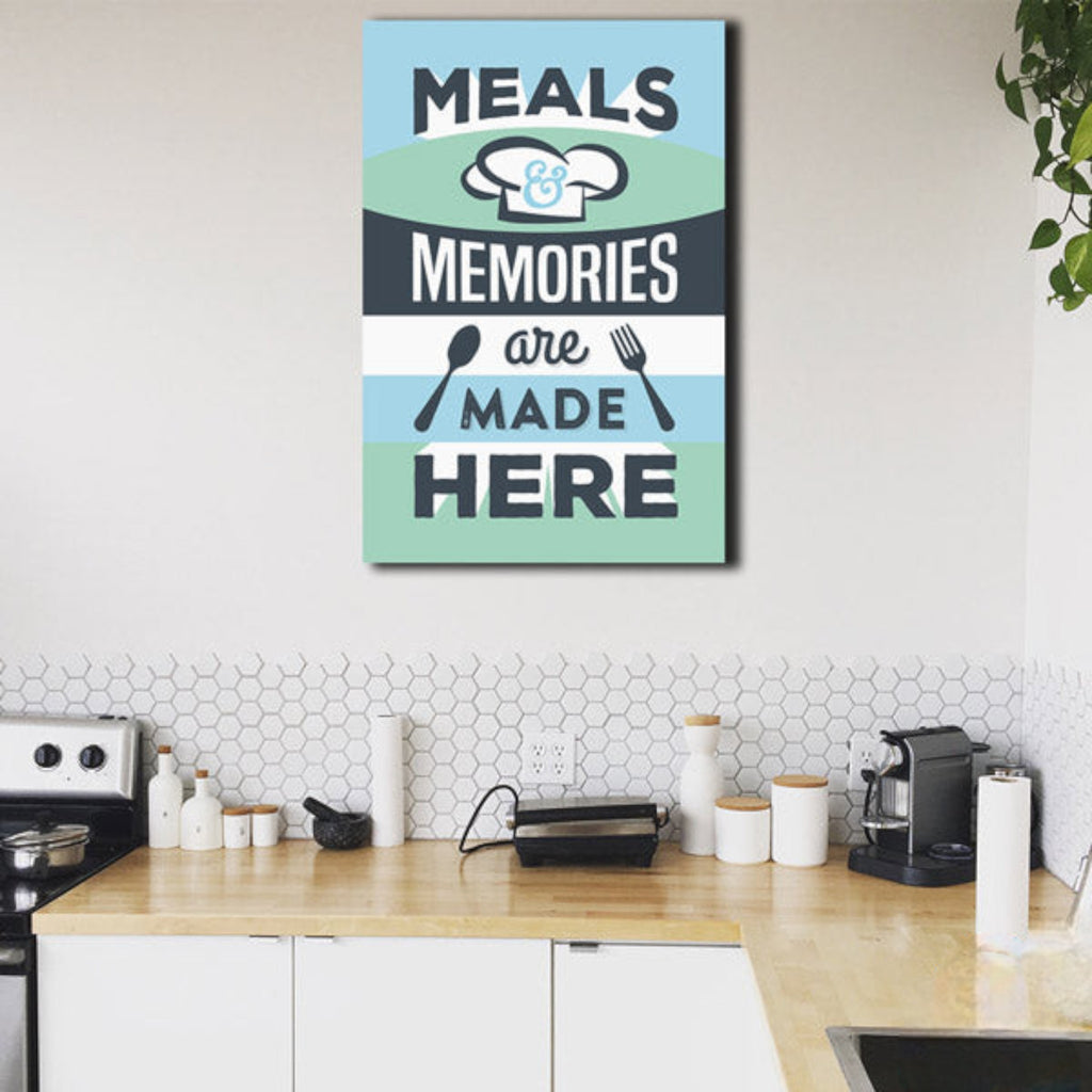 Meals & Memories Premium Canvas
