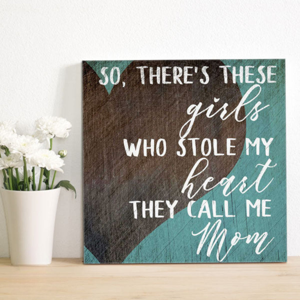 These Girls Who Stole My Heart Premium Canvas