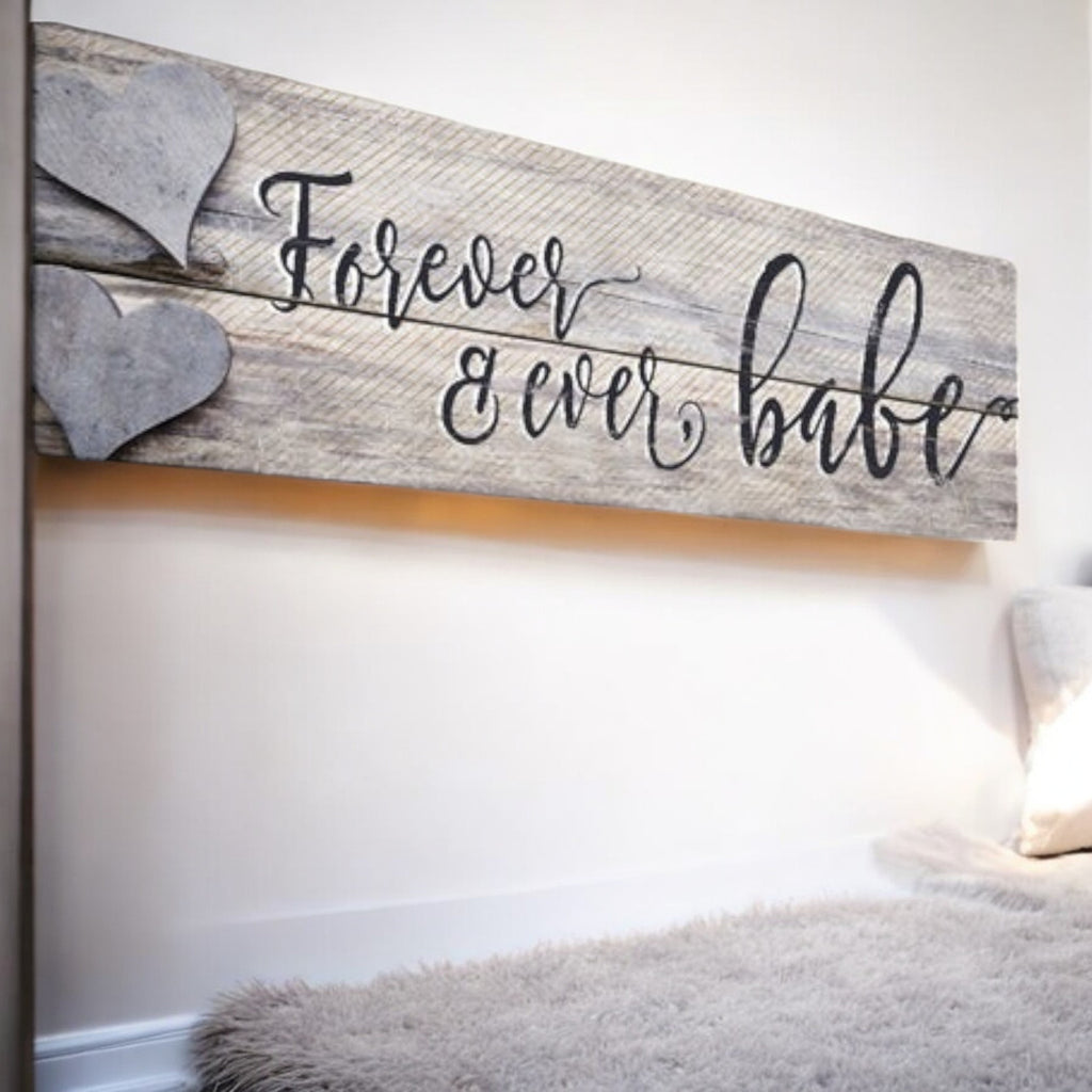 Forever & Ever Babe Premium Panoramic Canvas