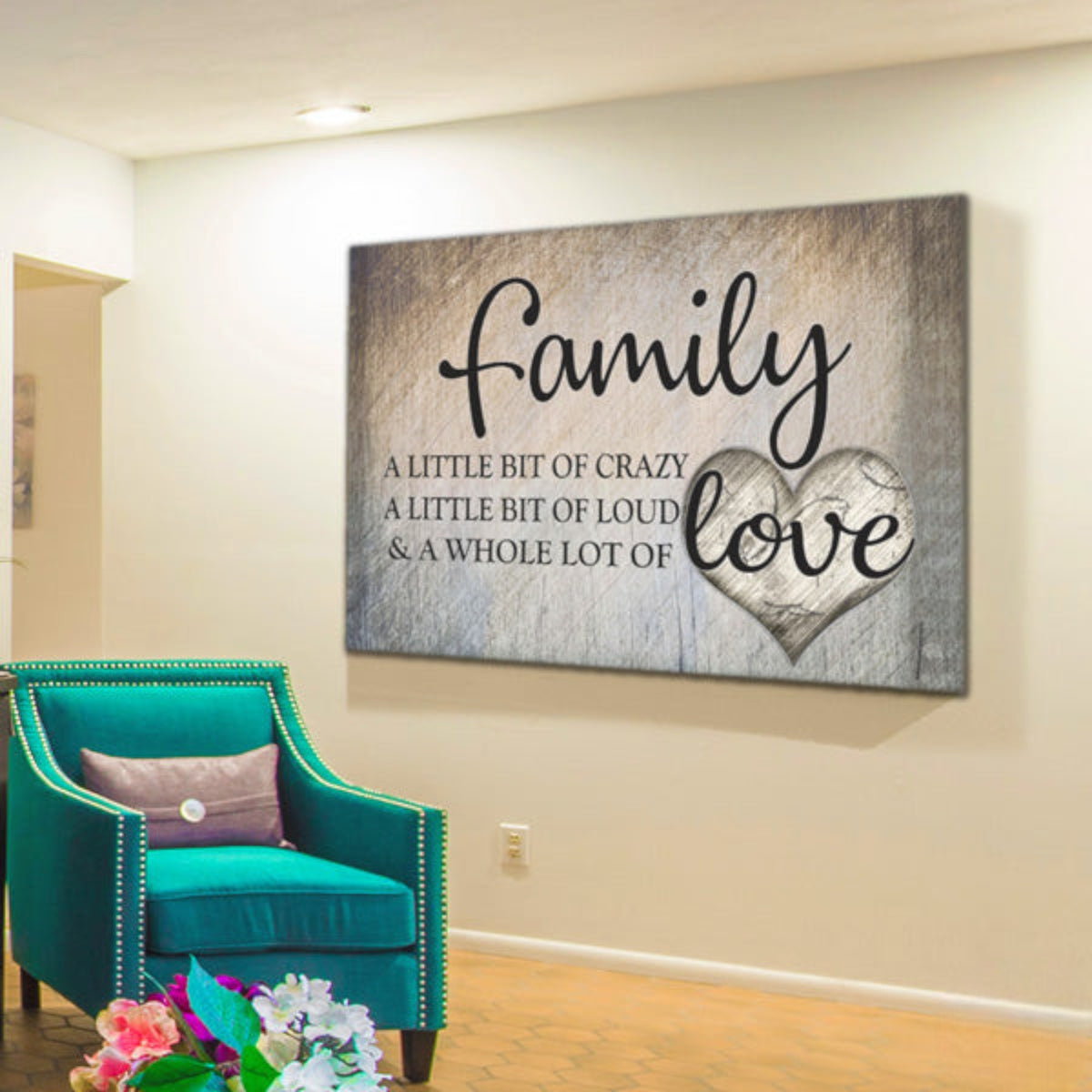 Family.. Love Premium Canvas