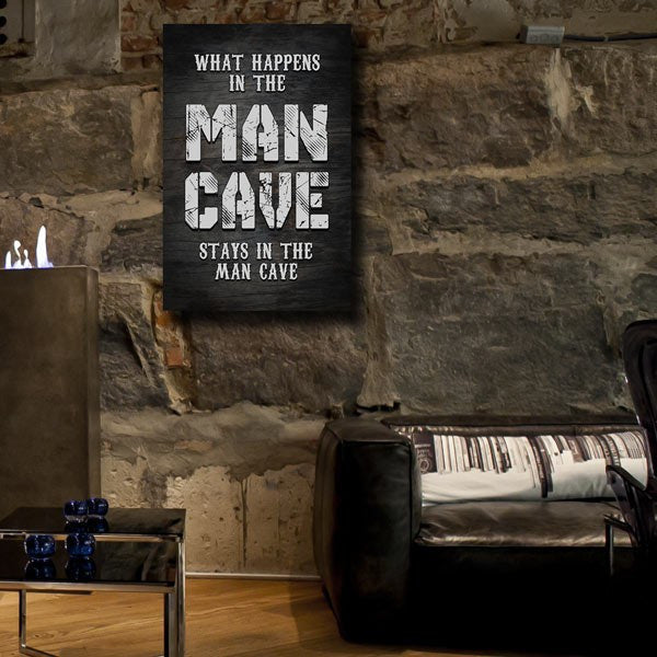 Man Cave Premium Canvas