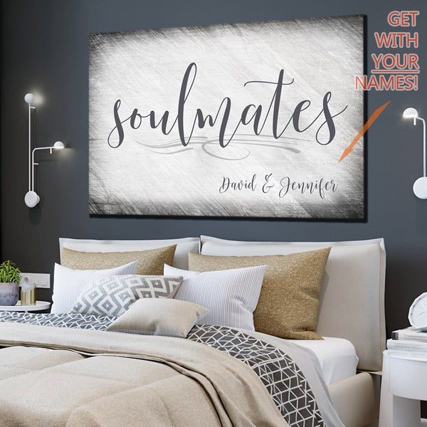 Personalized Soulmates Premium Canvas