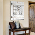 Until God Opens The Next Door Premium Canvas