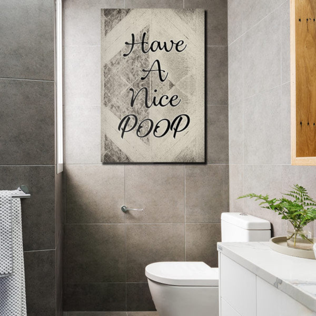 Have A Nice Poop Premium Canvas