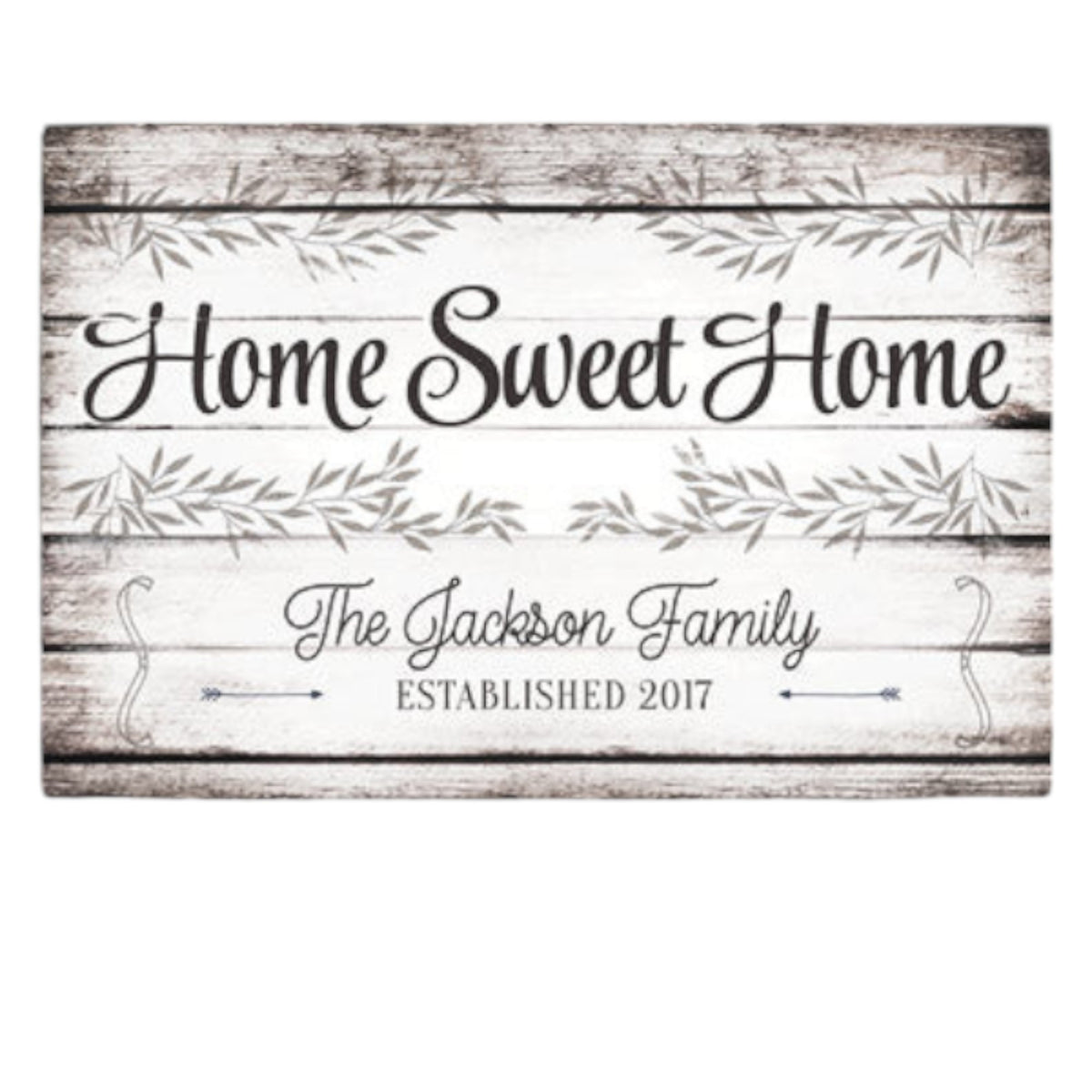 Personalized Home Sweet Home Premium Canvas