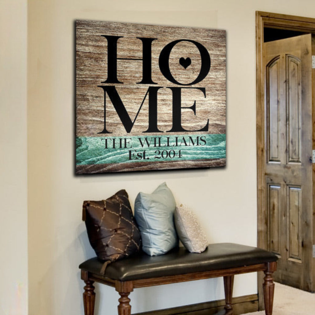 Personalized Home Premium Canvas