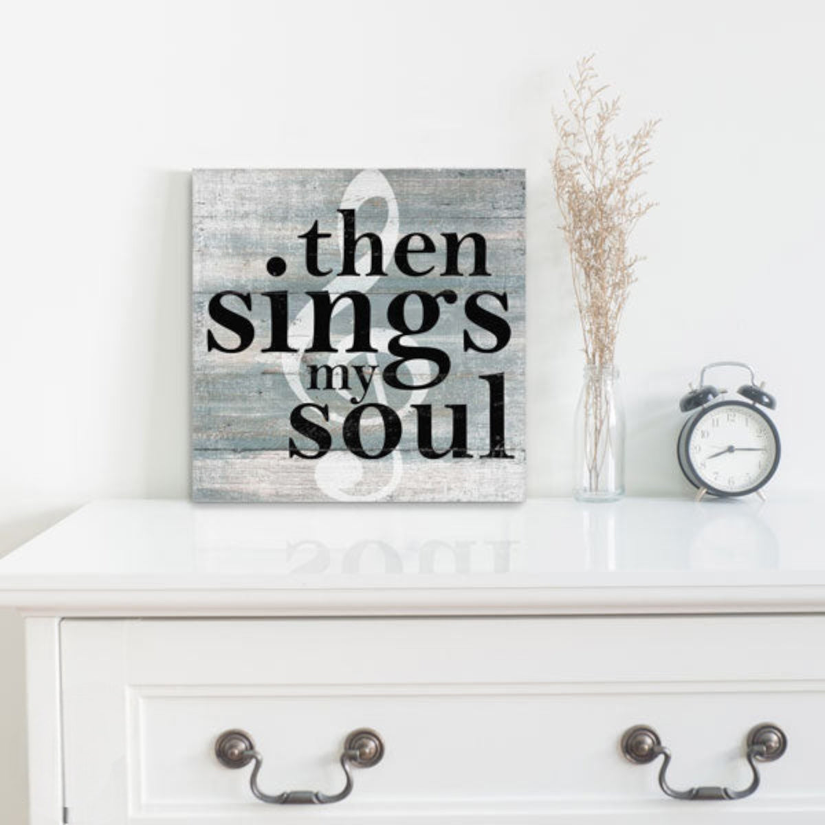 Then Sings My Soul Premium Canvas