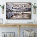 Personalized Loved You Always Premium Canvas