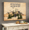 Disc Golf Find My Soul Canvas Wall Art Prints
