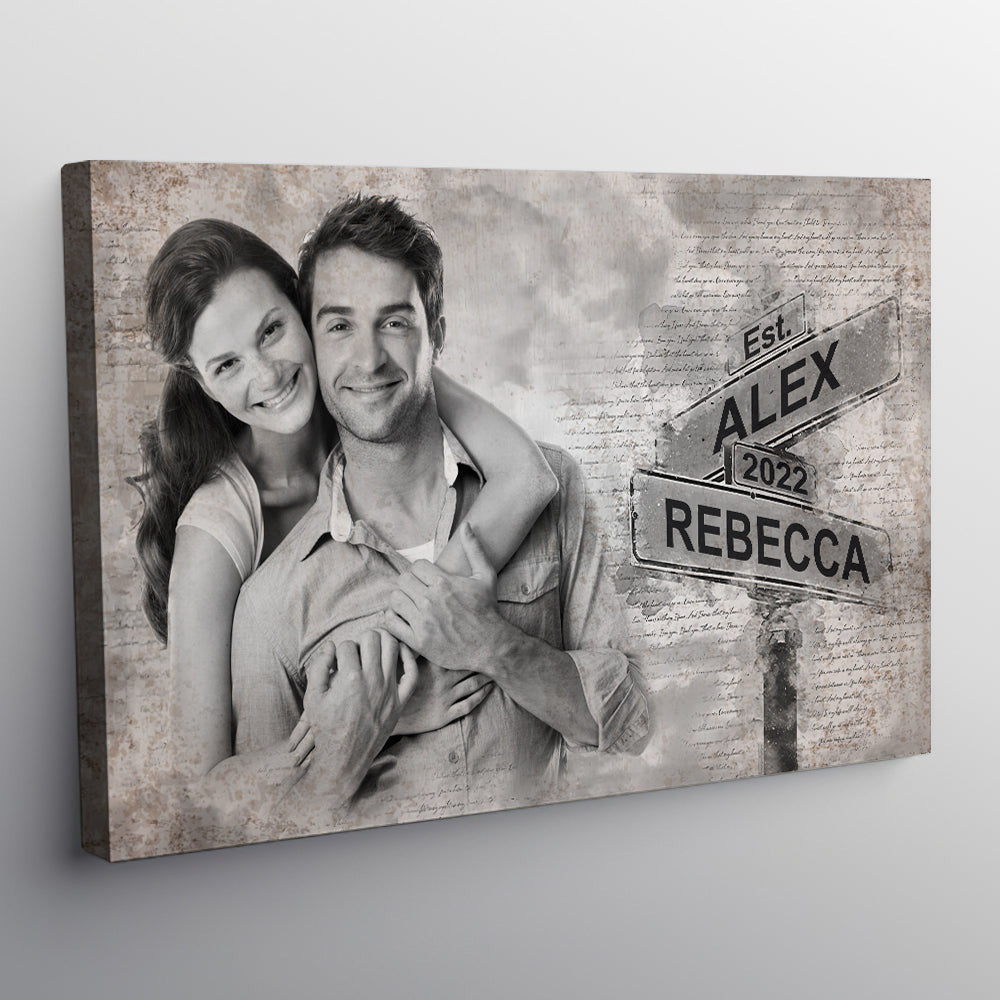 Personalized Be Lovers But Be Best Friends Too Couple Canvas Wall Art - Gift For Husband Wife