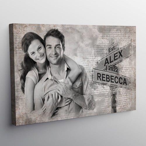 Personalized Be Lovers But Be Best Friends Too Couple Canvas Wall Art - Gift For Husband Wife