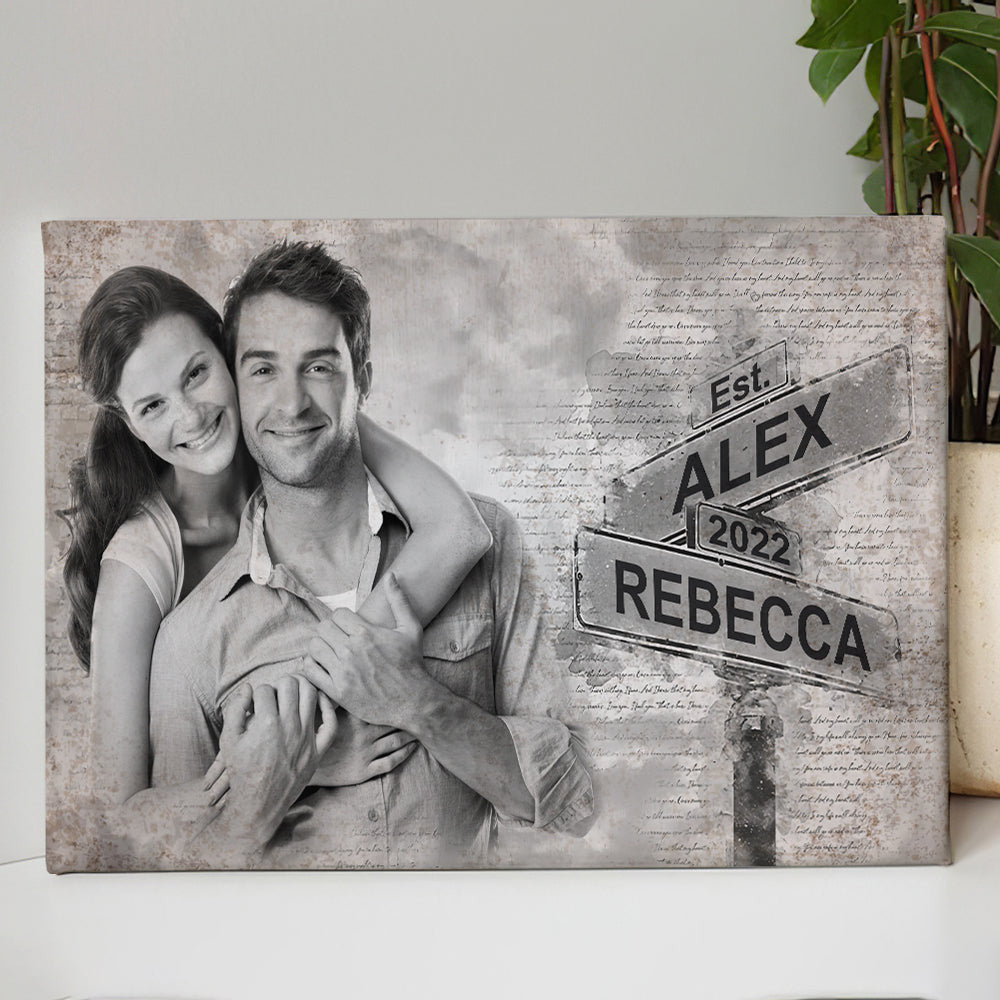 Personalized Be Lovers But Be Best Friends Too Couple Canvas Wall Art - Gift For Husband Wife