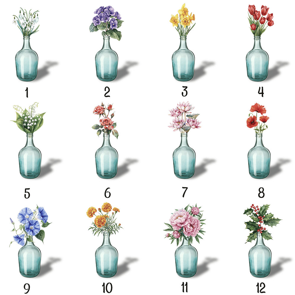 Personalized Grandmas Garden Canvas Wall Art - Gift for Mothers Day