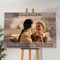 Personalized In Loving Memory Of Mom Canvas Wall Art