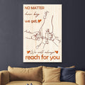 Personalized No Matter How Big We Got Family Canvas Wall Art