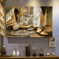 Touching The Hem Jesus Christ Canvas Wall Art – Christian Wall Decor