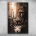 Where God Guides , He Provides Canvas Wall Art Prints