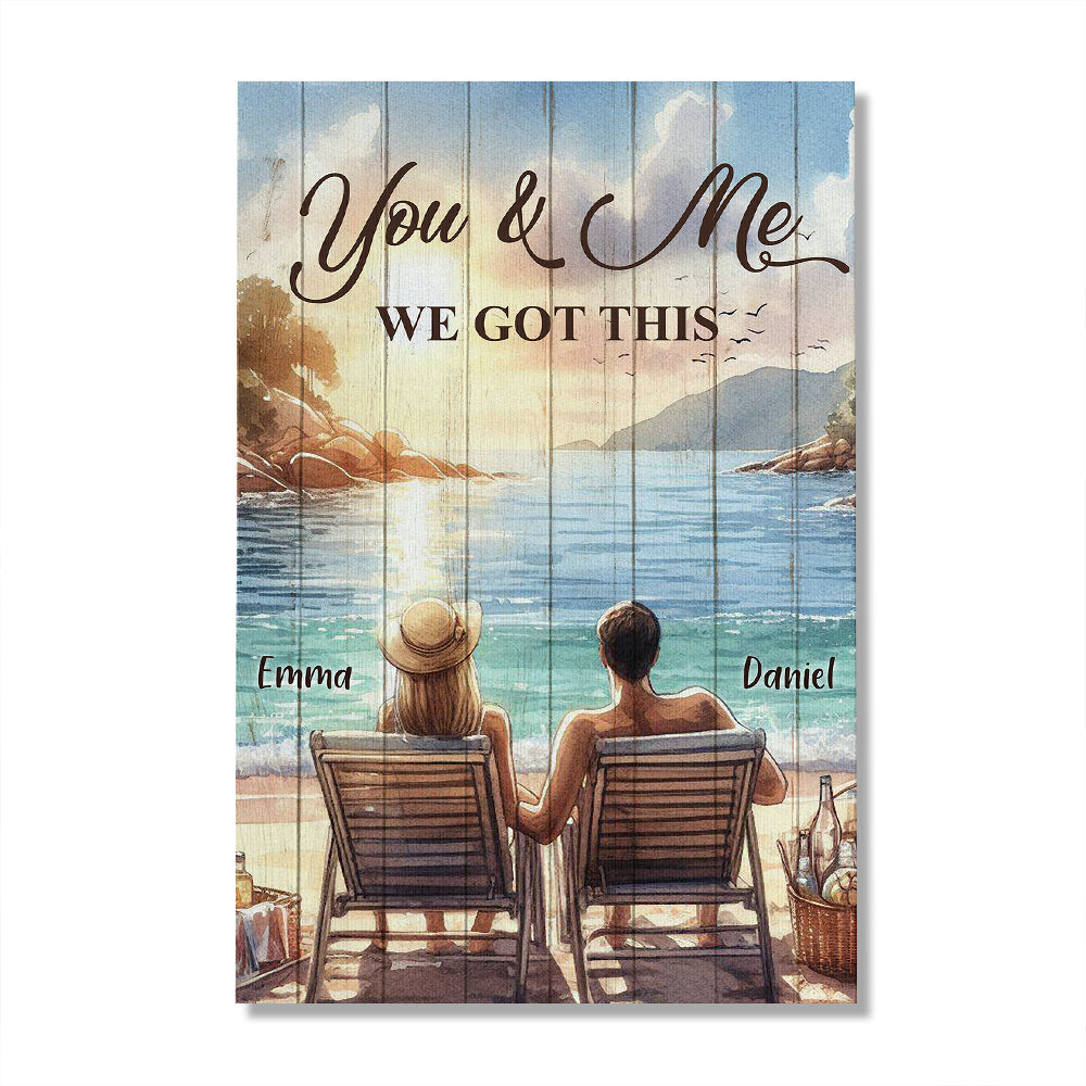 You And Me We Got This Canvas Wall Art