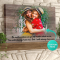 You Will Always Have Me Canvas Wall Art - Quote Sign Wall Decor For Friends