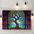Tree Of Life Canvas Wall Art Decor, Perfect for Living Room, Bedroom, Office, or Meditation Space
