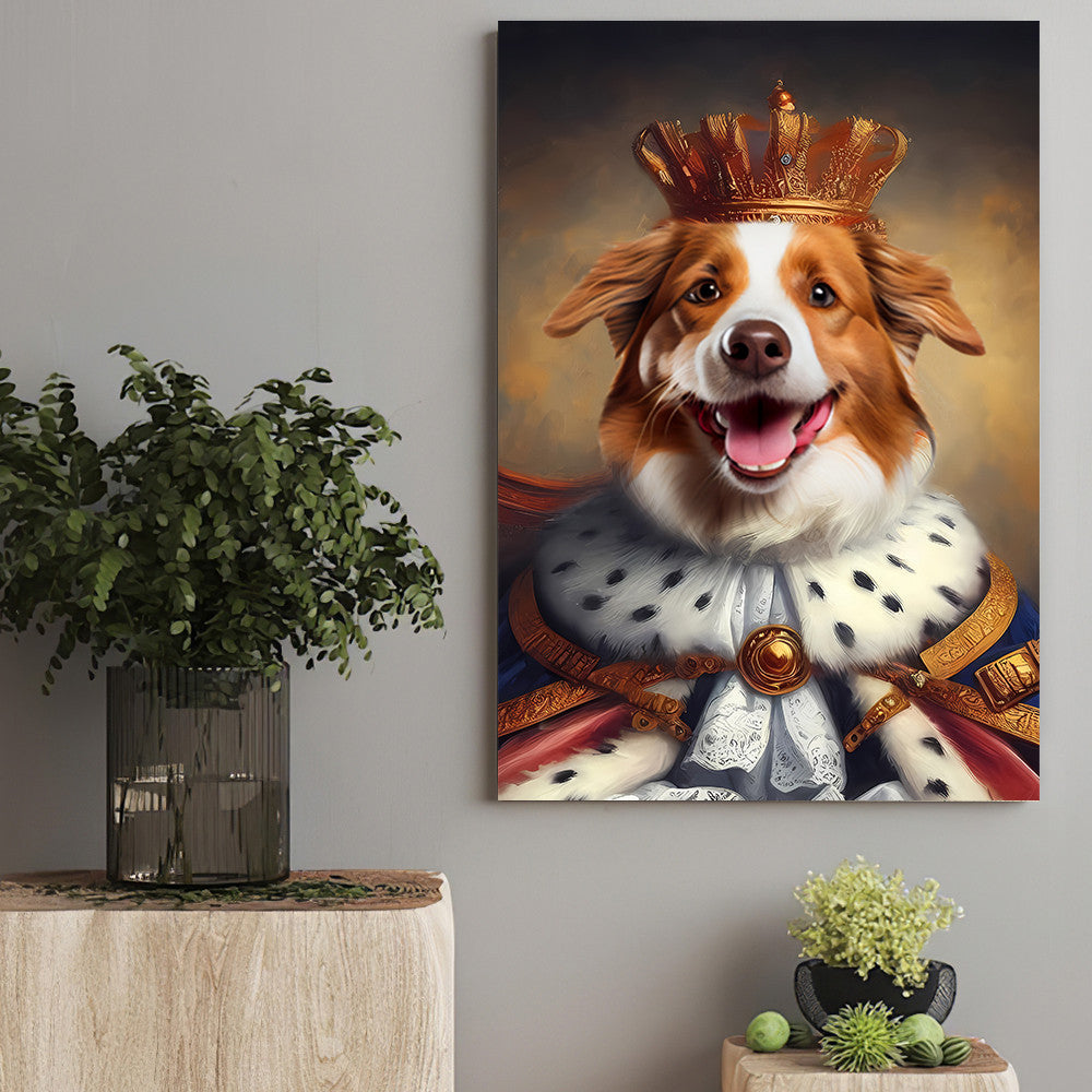 The Great Boy Personalized Pet Photo Canvas Wall Art Decor, Custom Pet Portrait, Dog or Cat Photo Art