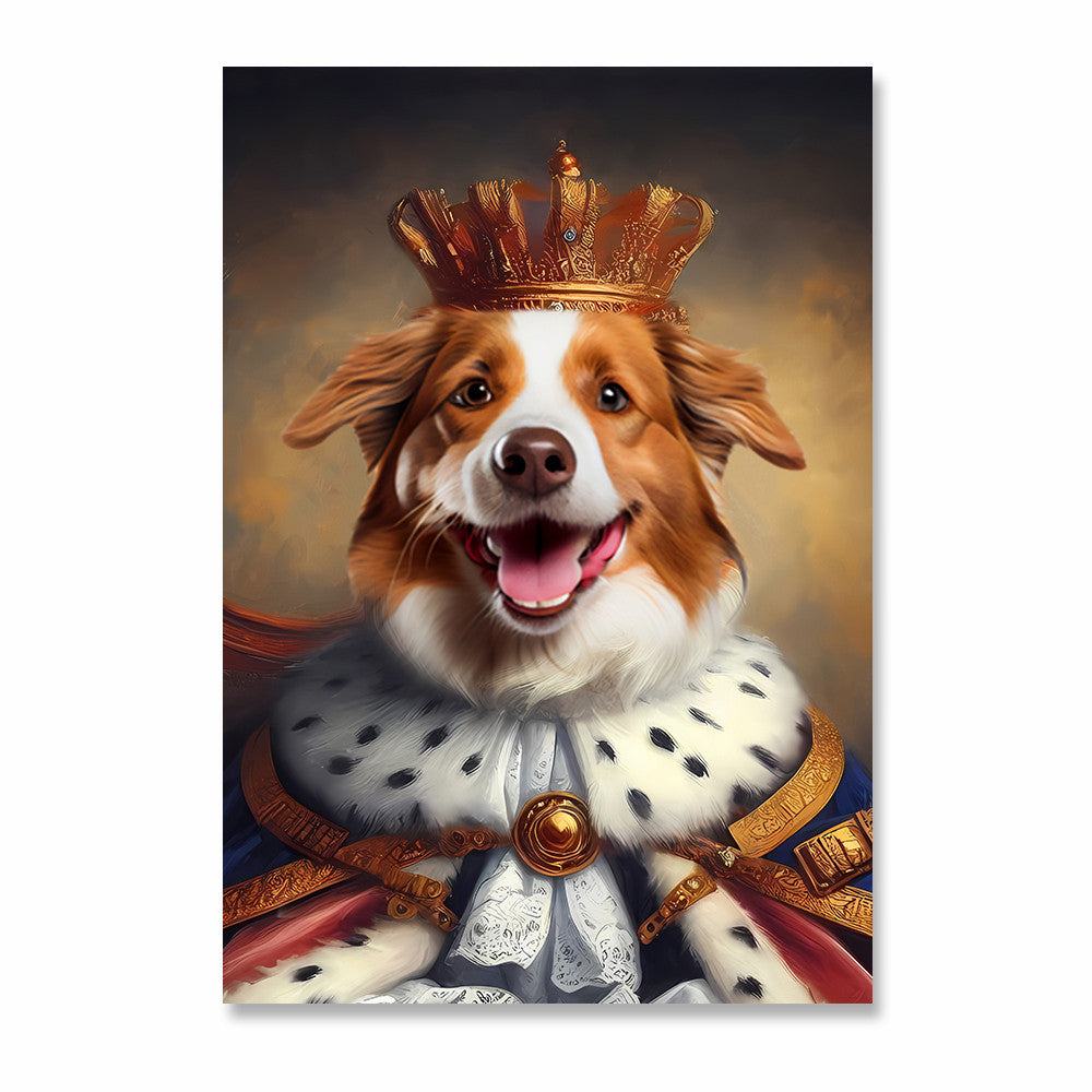 The Great Boy Personalized Pet Photo Canvas Wall Art Decor, Custom Pet Portrait, Dog or Cat Photo Art