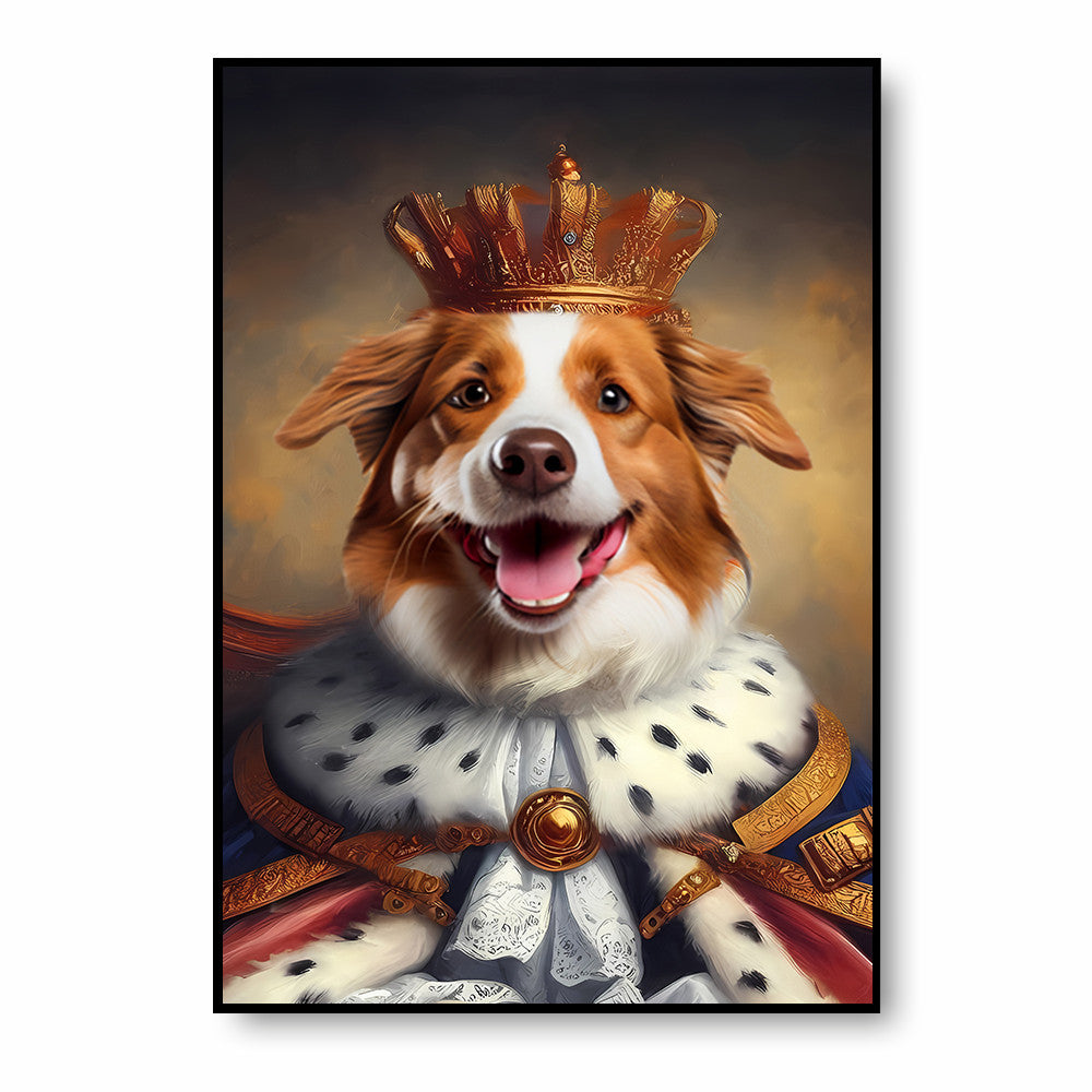 The Great Boy Personalized Pet Photo Canvas Wall Art Decor, Custom Pet Portrait, Dog or Cat Photo Art