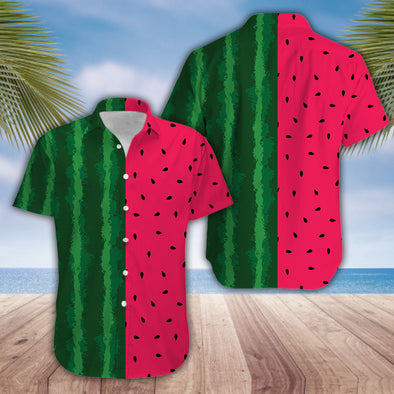 Watermelon Tropical Fruit Hawaiian Aloha Shirts
