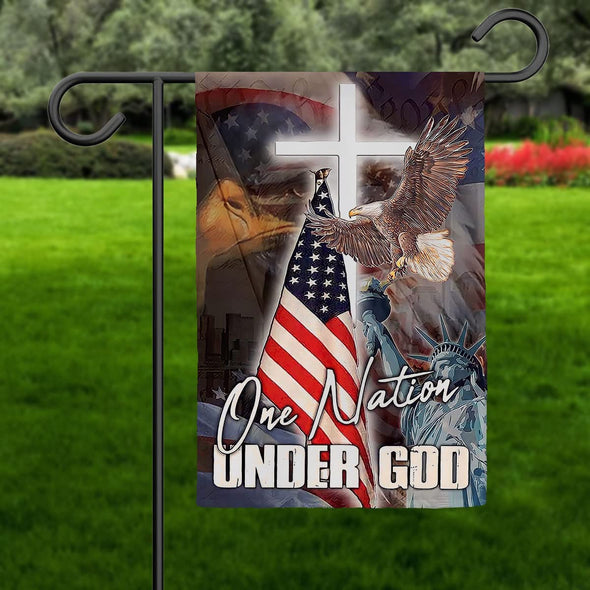 One Nation Under God Garden Flag