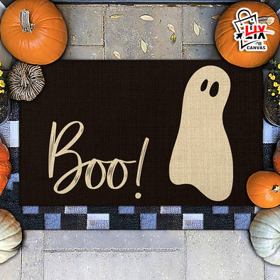 Boo Ghost Halloween Doormat