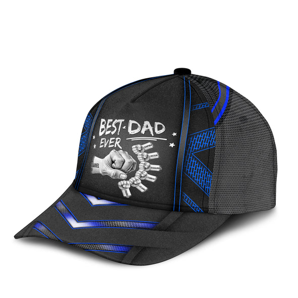 Cool Dad Best Dad Ever Personalized Classic Cap - Gift For Father's Day