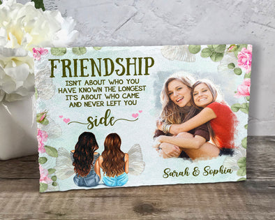 Personalized Friendship Isn't About Who You Have Known Stone Gift For Bestie