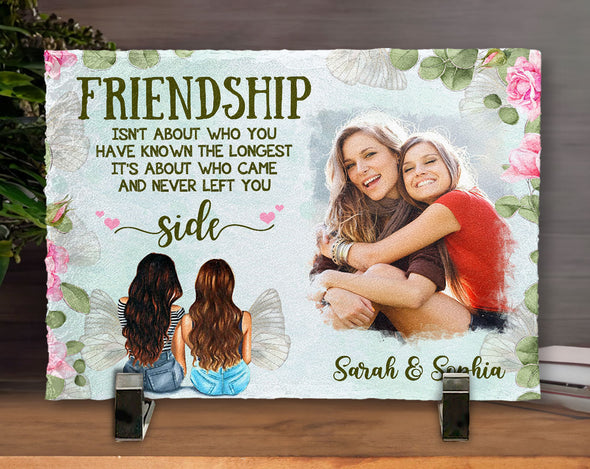 Personalized Friendship Isn't About Who You Have Known Stone Gift For Bestie