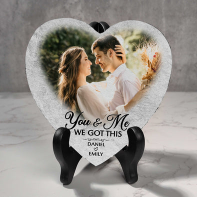 Personalized You And Me We Got This Anniversary Stone