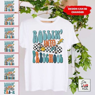 Rolling Into Back To School Unisex T-shirt