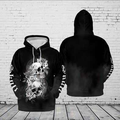 Gift for Mother Gothic Skull Hoodie 3D