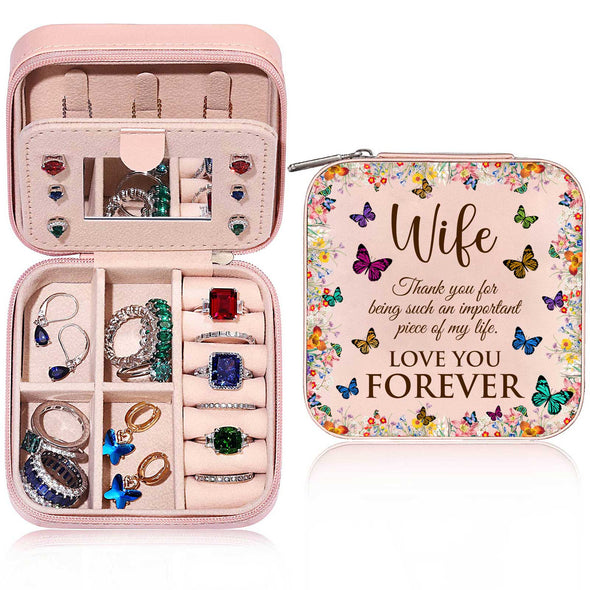 Wife Thank You For Being Such An Important Jewelry Box - Gift For Mother's Day