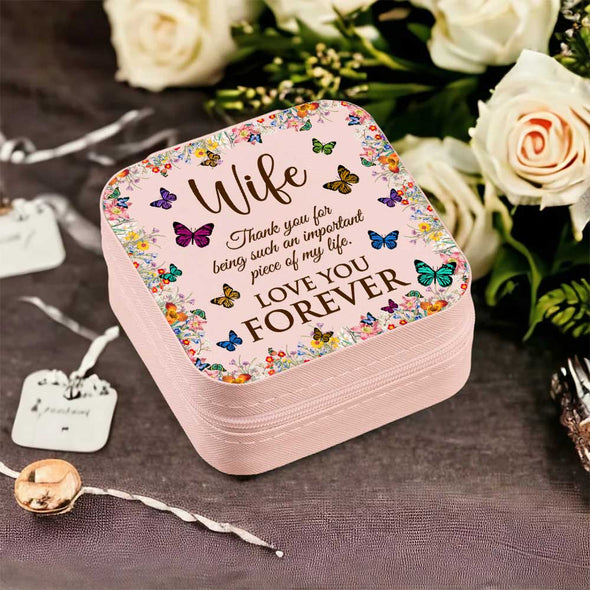 Wife Thank You For Being Such An Important Jewelry Box - Gift For Mother's Day