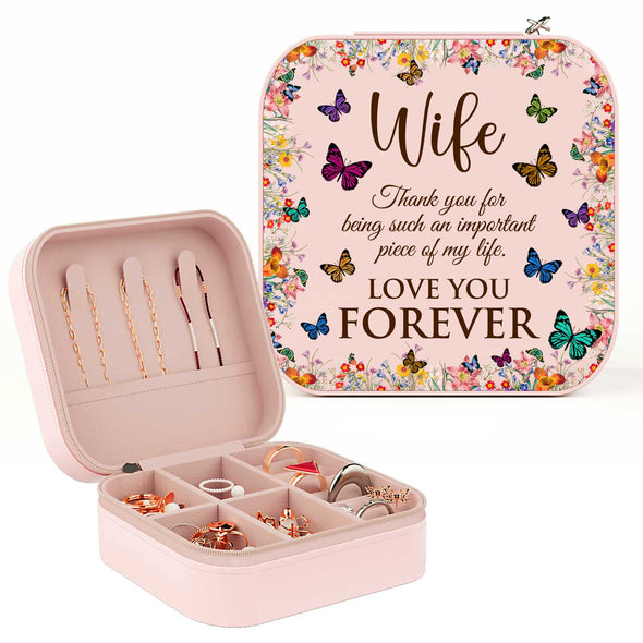 Wife Thank You For Being Such An Important Jewelry Box - Gift For Mother's Day