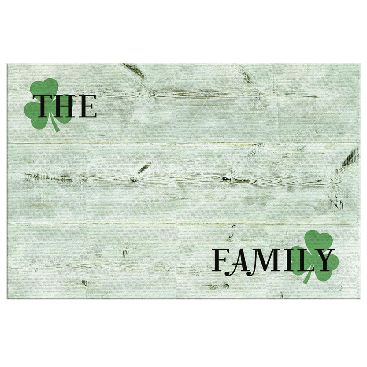 Personalized Irish Family Name Premium Canvas