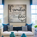 Familia...Amor Premium Canvas