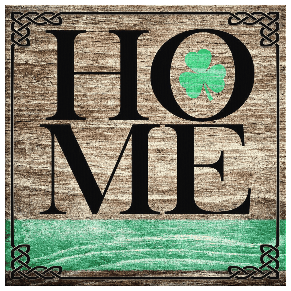 Personalized Irish Home Premium Canvas
