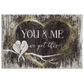 You And Me, We Got This Premium Heart Canvas